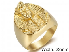 HY Wholesale 316L Stainless Steel Religion Rings-HY0029R035