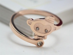 HY Wholesale 316L Stainless Steel Fashion Rings-HY0033R119
