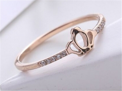 HY Wholesale 316L Stainless Steel Fashion Rings-HY0033R075