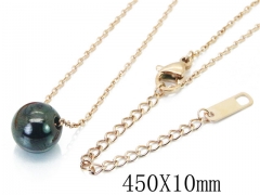 HY Wholesale Stainless Steel 316L Jewelry Necklaces-HY47N0006LR