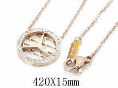 HY Wholesale Stainless Steel 316L Jewelry Necklaces-HY47N0018OA