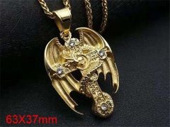 HY Jewelry Wholesale Stainless Steel Pendant (not includ chain)-HY0029P071