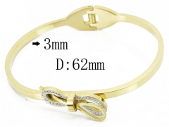 HY Wholesale Stainless Steel 316L Bangle-HY09B1120HMS