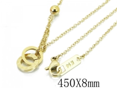 HY Wholesale Stainless Steel 316L Jewelry Necklaces-HY47N0046NV
