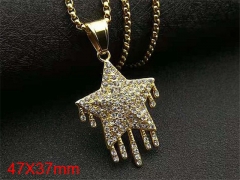 HY Jewelry Wholesale Stainless Steel Pendant (not includ chain)-HY0029P051