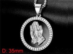 HY Jewelry Wholesale Stainless Steel Pendant (not includ chain)-HY0029P297