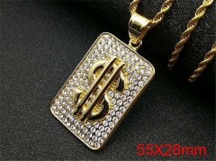 HY Jewelry Wholesale Stainless Steel Pendant (not includ chain)-HY0029P302