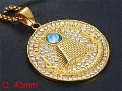 HY Jewelry Wholesale Stainless Steel Pendant (not includ chain)-HY0029P283