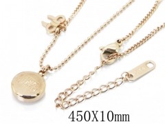 HY Wholesale Stainless Steel 316L Jewelry Necklaces-HY47N0012ML