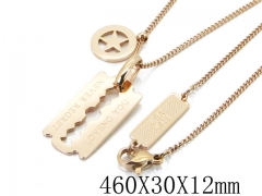 HY Wholesale Stainless Steel 316L Jewelry Necklaces-HY47N0027HAA