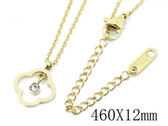 HY Wholesale Stainless Steel 316L Jewelry Necklaces-HY47N0069NE