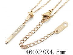 HY Wholesale Stainless Steel 316L Jewelry Necklaces-HY47N0062OZ