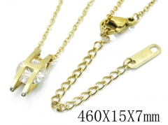 HY Wholesale Stainless Steel 316L Jewelry Necklaces-HY47N0071NR