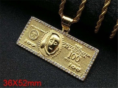 HY Jewelry Wholesale Stainless Steel Pendant (not includ chain)-HY0029P224