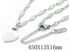 HY Wholesale Stainless Steel 316L Jewelry Necklaces-HY47N0001OL
