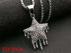 HY Jewelry Wholesale Stainless Steel Pendant (not includ chain)-HY0029P052