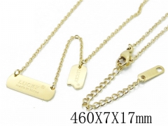 HY Wholesale Stainless Steel 316L Jewelry Necklaces-HY47N0049NW