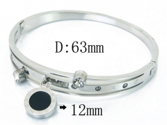 HY Wholesale Stainless Steel 316L Bangle-HY09B1076HJV
