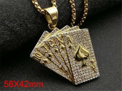 HY Jewelry Wholesale Stainless Steel Pendant (not includ chain)-HY0029P398