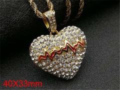 HY Jewelry Wholesale Stainless Steel Pendant (not includ chain)-HY0029P305