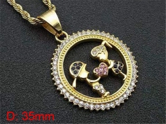 HY Jewelry Wholesale Stainless Steel Pendant (not includ chain)-HY0029P397
