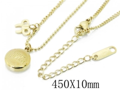 HY Wholesale Stainless Steel 316L Jewelry Necklaces-HY47N0011MLA
