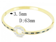 HY Wholesale Stainless Steel 316L Bangle-HY09B1130HNU