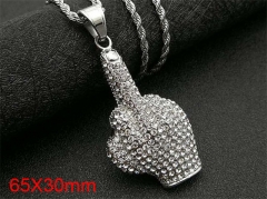 HY Jewelry Wholesale Stainless Steel Pendant (not includ chain)-HY0029P309