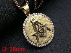 HY Jewelry Wholesale Stainless Steel Pendant (not includ chain)-HY0029P181