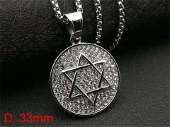 HY Jewelry Wholesale Stainless Steel Pendant (not includ chain)-HY0029P101