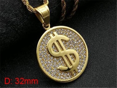 HY Jewelry Wholesale Stainless Steel Pendant (not includ chain)-HY0029P391