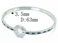 HY Wholesale Stainless Steel 316L Bangle-HY09B1096HLE