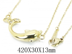 HY Wholesale Stainless Steel 316L Jewelry Necklaces-HY47N0015OLD