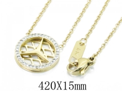 HY Wholesale Stainless Steel 316L Jewelry Necklaces-HY47N0017OW