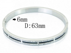 HY Wholesale Stainless Steel 316L Bangle-HY09B1079HJT