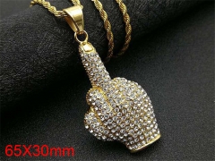 HY Jewelry Wholesale Stainless Steel Pendant (not includ chain)-HY0029P308