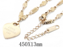 HY Wholesale Stainless Steel 316L Jewelry Necklaces-HY47N0003HXX