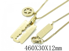 HY Wholesale Stainless Steel 316L Jewelry Necklaces-HY47N0026HWS