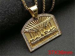 HY Jewelry Wholesale Stainless Steel Pendant (not includ chain)-HY0029P415