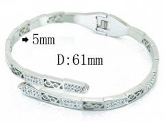 HY Wholesale Stainless Steel 316L Bangle-HY09B1097HLV