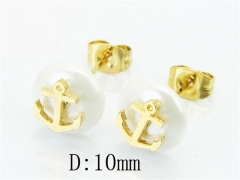 HY Wholesale Stainless Steel Jewelry Studs Earrings-HY67E0383HL