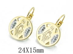 HY Wholesale Stainless Steel Jewelry Earrings-HY67E0355MR