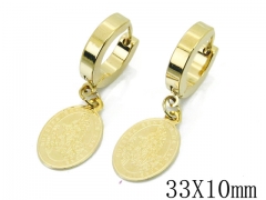 HY Wholesale Stainless Steel Jewelry Earrings-HY67E0367JF