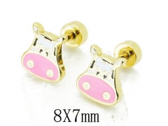 HY Wholesale Stainless Steel Jewelry Studs Earrings-HY67E0399LR
