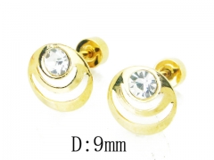 HY Wholesale Stainless Steel Jewelry Studs Earrings-HY67E0420HO