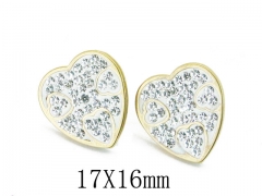 HY Wholesale Stainless Steel Jewelry Studs Earrings-HY67E0348KQ
