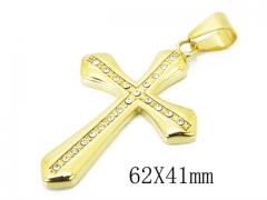 HY Wholesale 316L Stainless Steel CZ Pendant-HY15P0365HIE