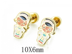 HY Wholesale Stainless Steel Jewelry Studs Earrings-HY67E0403LX