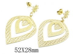 HY Wholesale Stainless Steel Jewelry Earrings-HY67E0337NE