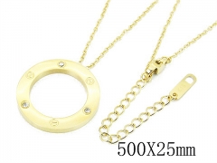HY Wholesale Stainless Steel 316L Jewelry Necklaces-HY32N0258PL